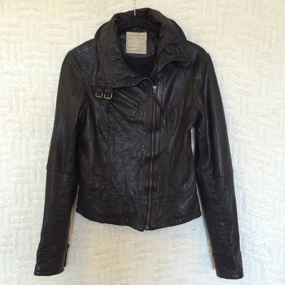 All Saints | Jackets & Coats | All Saints Leather Moto Jacket | Poshmark